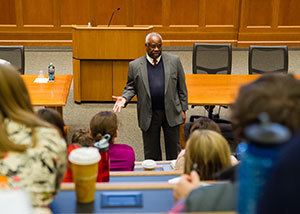 Chief Justice Clarence Thomas Visits Notre Dame Law School